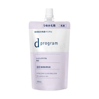 Shiseido - D Program Vitalizing Clear Emulsion EX Refill 88ml