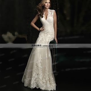 Angel Bridal Lace Wedding Dress