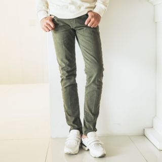ABOKI Cotton Slim-Fit Pants