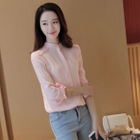 Fringe Trim Shirt Light Green - L от YesStyle.com INT Fringe Trim Shirt Light Green - L от YesStyle.com INT