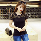 Mesh Panel Short-Sleeve T-shirt от YesStyle.com INT Mesh Panel Short-Sleeve T-shirt от YesStyle.com INT