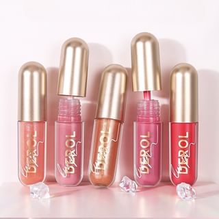 DEROL - Fairyland Lake Glass Lip Gloss - 5 Colors #02 Fig Tea - 4.5ml