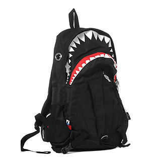 Morn Creations Shark Backpack (XL) Black - XL