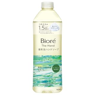 Kao - Biore The Hand Foaming Hand Wash Peaceful Days Forest - 340Ml Refill