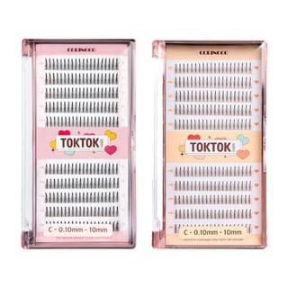 Coringco - Toktok-Hara Filter Eyelash - 7 Types Brown - 10Mm