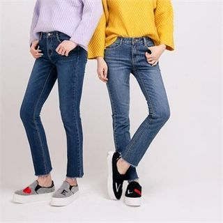 QNIGIRLS Straight-Cut Jeans
