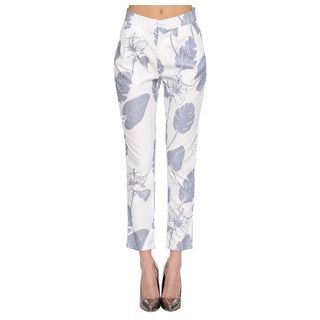 Richcoco Floral Print Tapered Pants