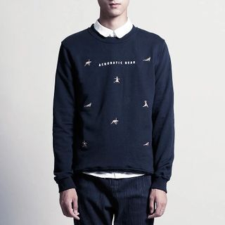 Kith&Kin Embroidered Sea Lion Pullover