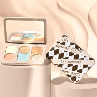 Shedella - Color Correcting Concealer Palette - Zx201 #201