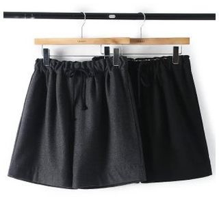 TOJI Drawstring Plain Shorts