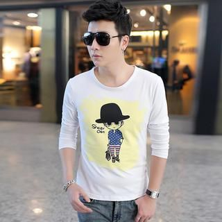 Alvicio Long Sleeved Print T-Shirt