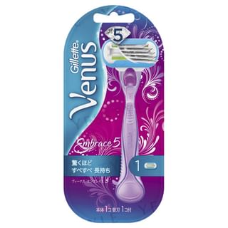 Gillette Japan - Venus Embrace 5 Purple Razor 1 pc