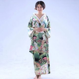 Komomo Floral Kimono Costume