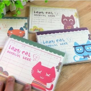 MissYou Cat Print Account Book