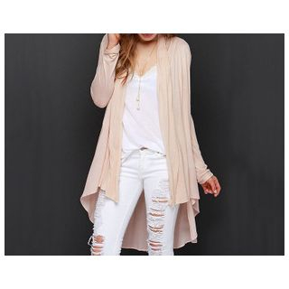 Richcoco Open Front Knit Jacket
