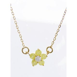 kitsch island Rhinestone Flower Necklace