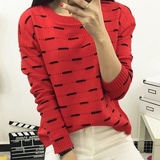 lilygirl Patterned Knit Top