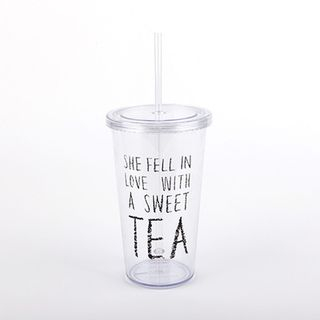 BABOSARANG Transparent Ice Tumbler 02 Fell in Love - One Size