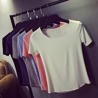 Newlook Short-Sleeve Plain T-Shirt