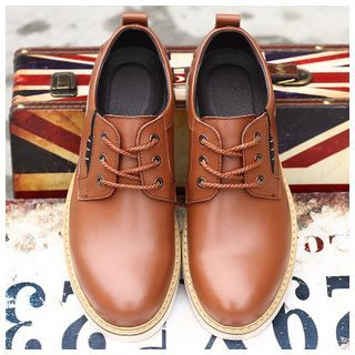 Fortuna Genuine-Leather Lace-Up Dress Shoes