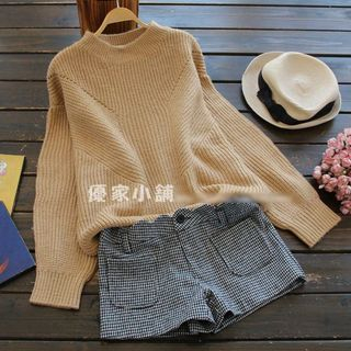 YOYO Loose Fit Knit Pullover