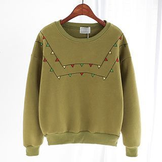 Sunny Day Embroidered Pullover
