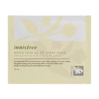 Innisfree White Tone Up 3D Sheet Mask (5 pcs) 5 pcs