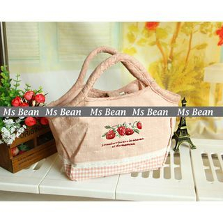 Ms Bean Embroidered Shopper Bag