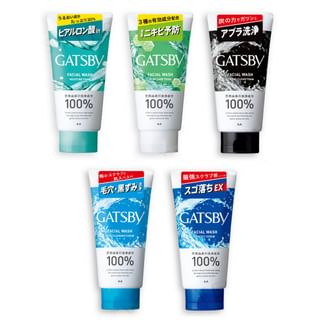 Mandom - Gatsby Facial Wash Moisture Foam - 130g