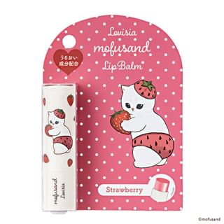 Lovisia - Mofusand Lip Balm Ichigonyan Strawberry