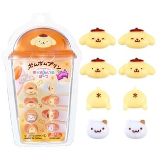 Bandai - Sanrio Pompomupurin Character Nail Parts 1 Set