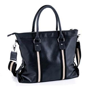 BagBuzz Striped Panel Tote
