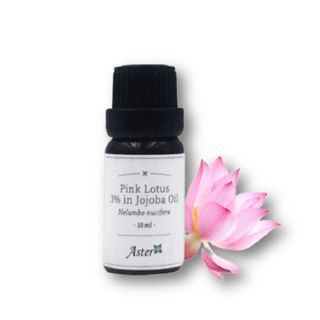 Aster Aroma - 3% Essential Oil in Organic Jojoba Oil Pink Lotus - 10ml