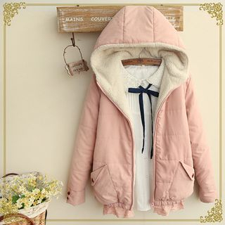 Fairyland Fleece-Lined Hooded Coat