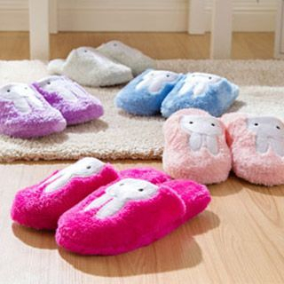 Home Simply Rabbit Couple Slippers