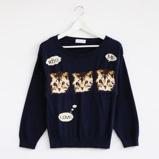 59 Seconds Cat Print Sweater