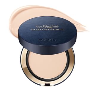 AGE20'S - Velvet Lasting Pact Set - 5 Colors 2025 Version - #21C Light
