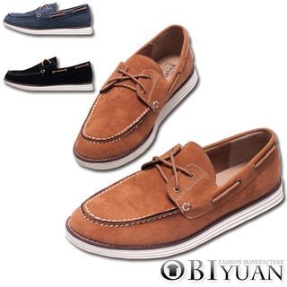 OBI YUAN Suede Loafers
