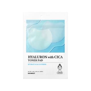 EUNYUL - SKIN627 Hyaluron With Cica Toner Pad 10 pads