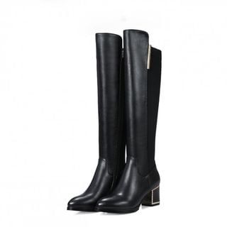JY Shoes Over the Knee Heel Boots