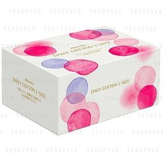 Kanebo - Beauty Works Daily Cotton L-Size 90 pcs