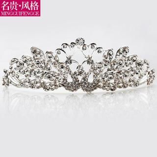 Luxury Style Rhinestone Bridal Tiara