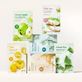 Goodal - Mild Sheet Mask - 4 Types Pink Aloe