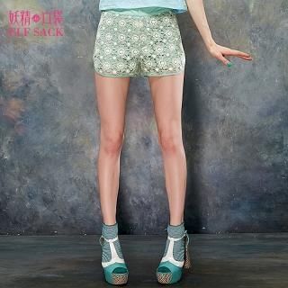 ELF SACK Lace Shorts