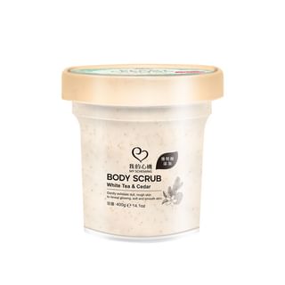 My Scheming - White Tea & Cedar Body Scrub 400g