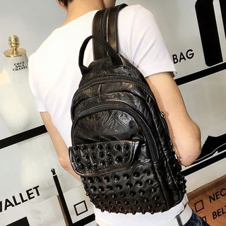 Yiku Studded Backpack