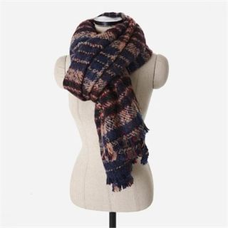 LIPHOP Plaid Winter Scarf