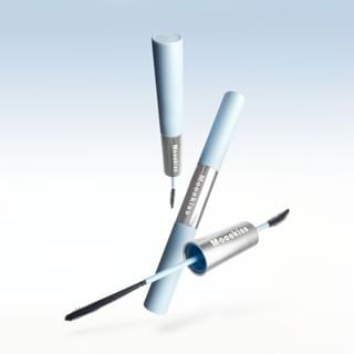 Mooekiss - Long And Curl Double-Ended Mascara - 2 Colors 01# Natural Black (3.5g + 3g)