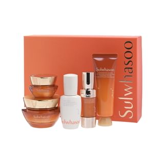 Sulwhasoo - Concentrated Ginseng Rejuvenating Cream Perfecting Rich Set 5 pcs