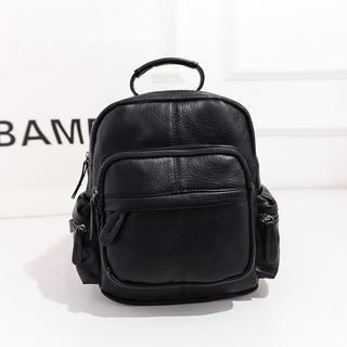 Bibiba Faux Leather Backpack
